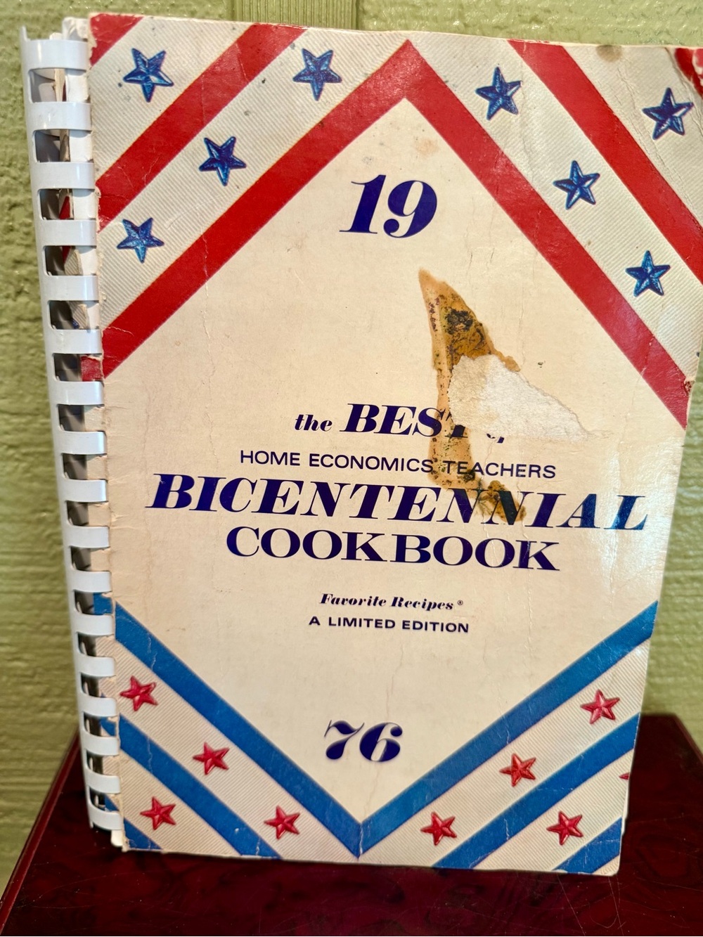 Vintage 1976 Bicentennial Cookbook – Limited Edition –Original Family Collection